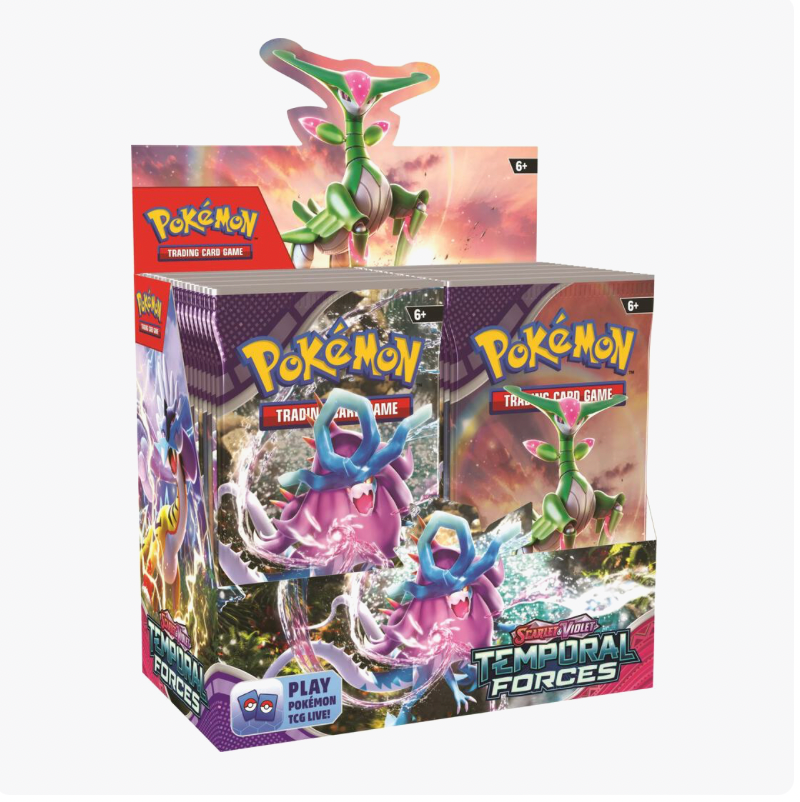 Pokemon Temporal Forces Booster Box - SV05: Temporal Forces (TEF)