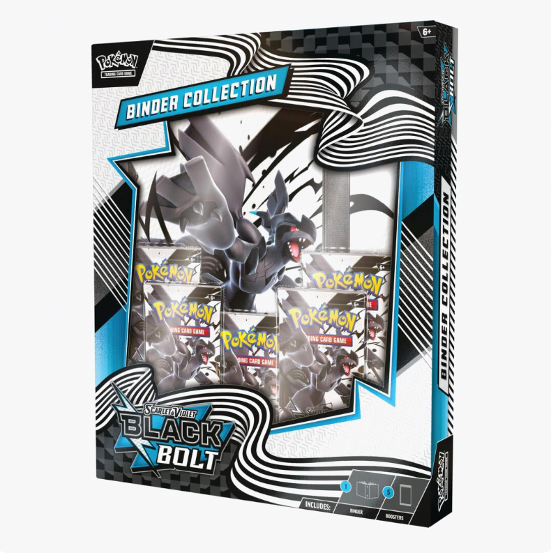Pokemon Black Bolt Binder Collection - SV: Black Bolt (BLK)