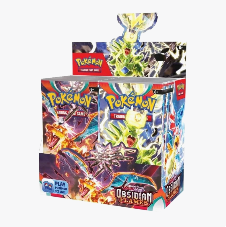 Pokemon Obsidian Flames Booster Box - SV03: Obsidian Flames (OBF)