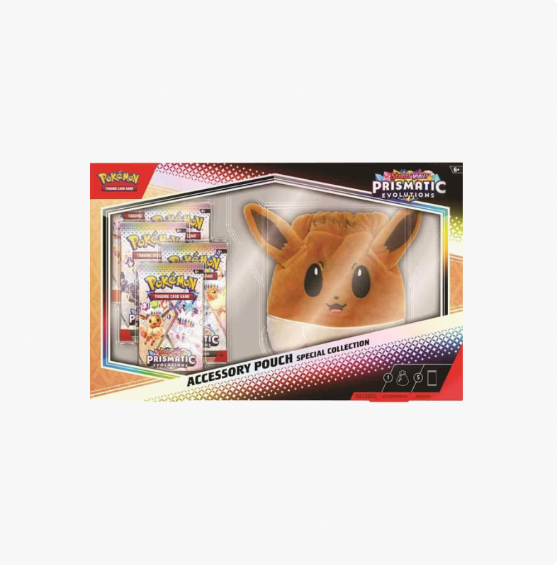 Pokemon Prismatic Evolutions Accessory Pouch Special Collection - SV: Prismatic Evolutions (PRE)