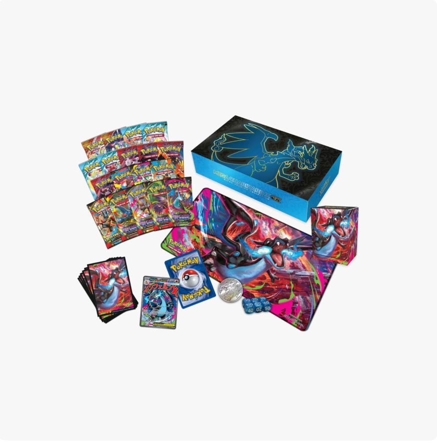 Pokemon Mega Charizard X ex Ultra Premium Collection