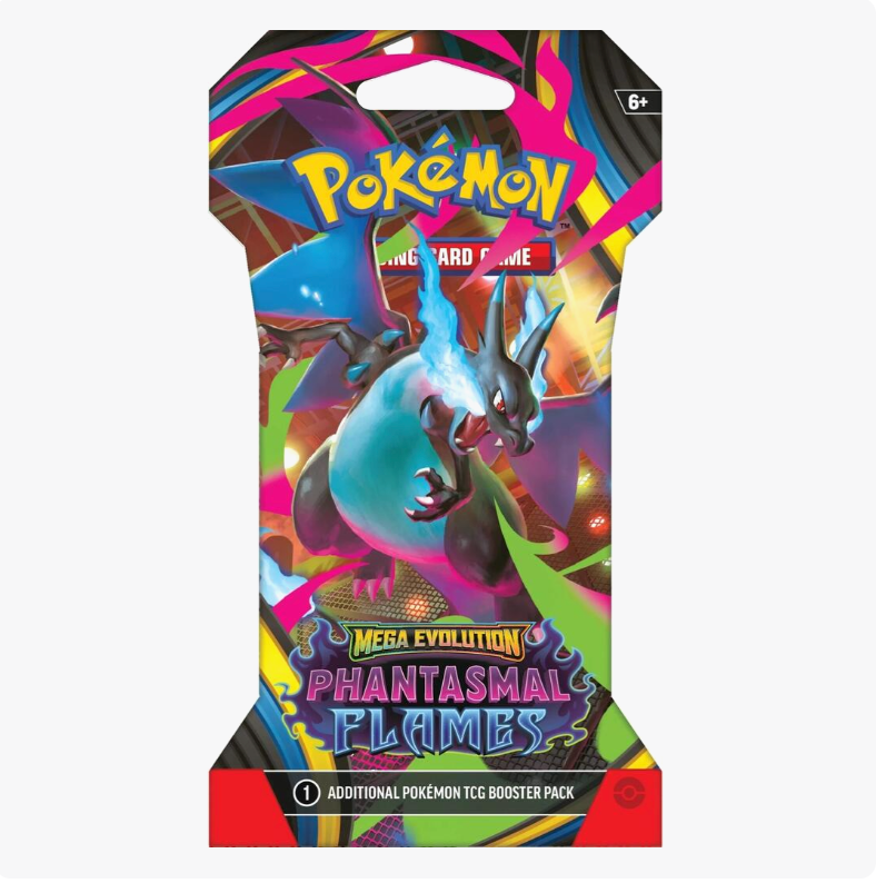 Pokemon Phantasmal Flames Sleeved Booster Pack - ME02