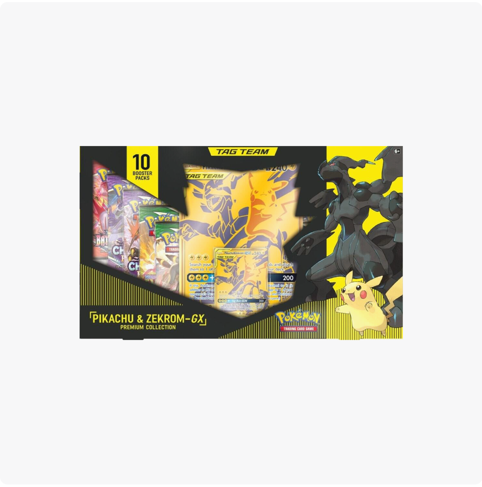 Pikachu & Zekrom GX Premium Collection