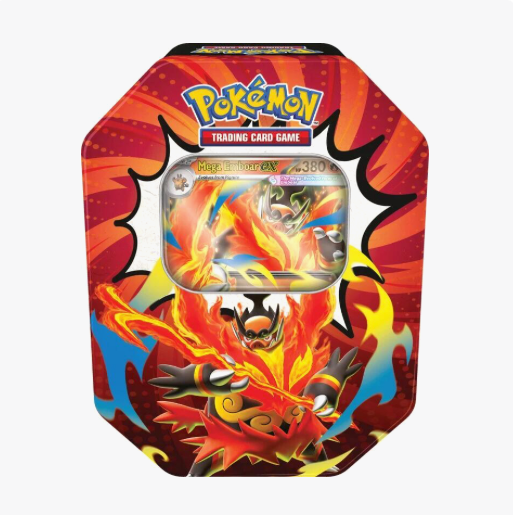 Pokemon Ascended Heroes Tin [Mega Emboar ex] - ME