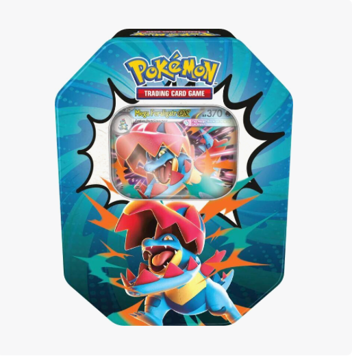 Pokemon Ascended Heroes Tin [Mega Feraligatr ex] - ME