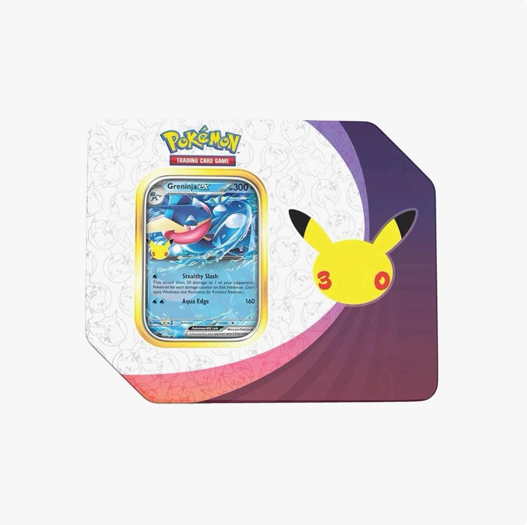 Pokemon 30th Celebration ex Tin [Greninja ex]
