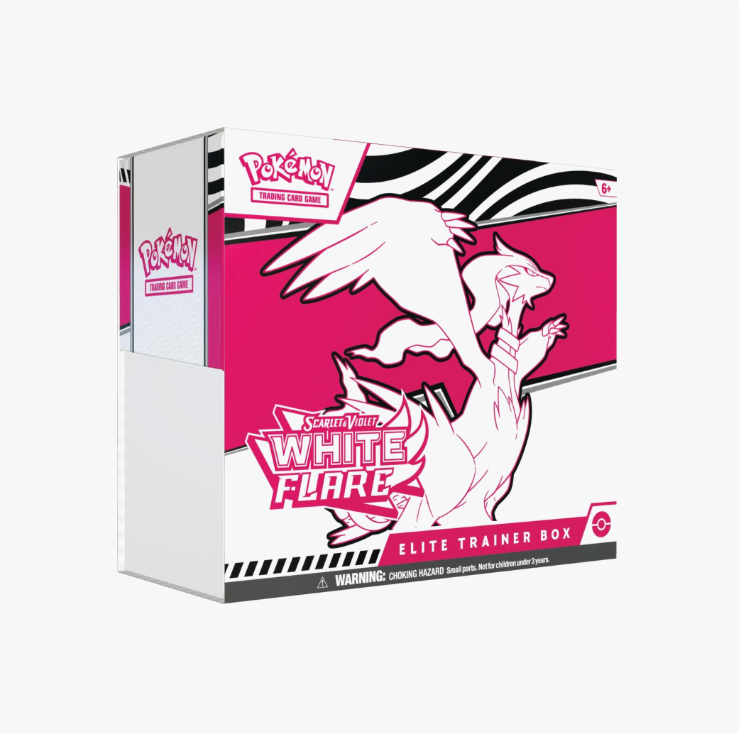 Pokemon White Flare Elite Trainer Box - SV: White Flare (WHT)