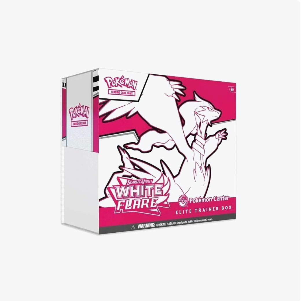 Pokemon White Flare Pokemon Center Elite Trainer Box (Exclusive) - SV: White Flare (WHT)