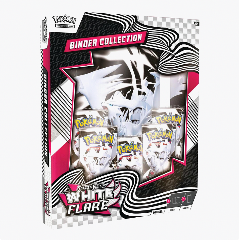 Pokemon White Flare Binder Collection - SV: White Flare (WHT)