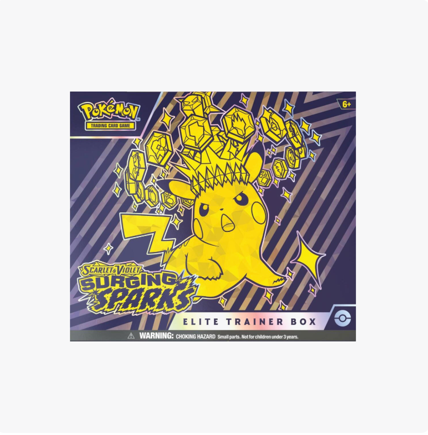 Pokemon Surging Sparks Elite Trainer Box - SV08: Surging Sparks (SSP)