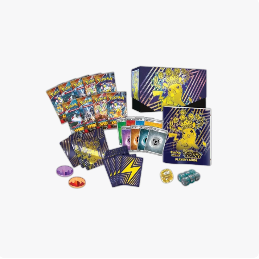 Pokemon Surging Sparks Elite Trainer Box - SV08: Surging Sparks (SSP)