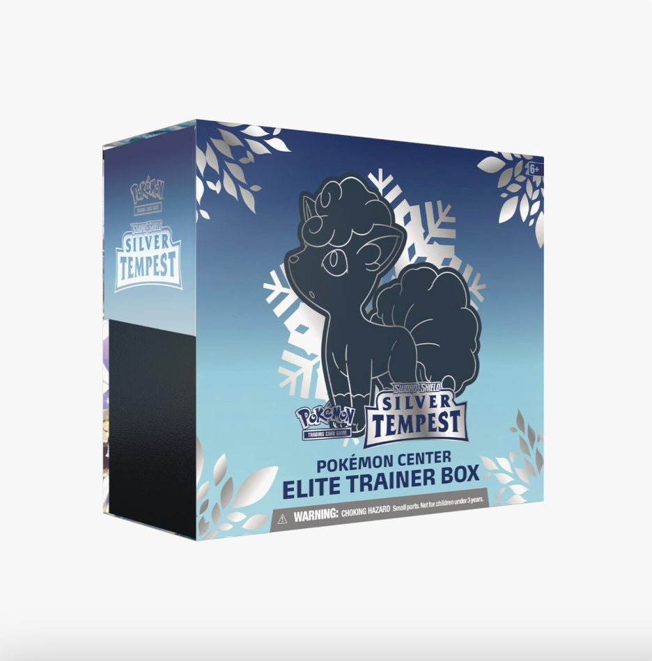 Pokemon Silver Tempest Pokemon Center Elite Trainer Box