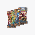 Pokemon Steam Siege Sleeved Booster Pack Art Bundle [Set of 4]