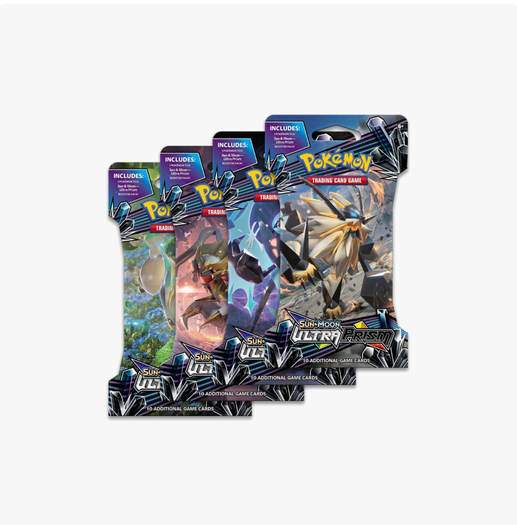 Pokemon Ultra Prism Sleeved Booster Pack Art SM05