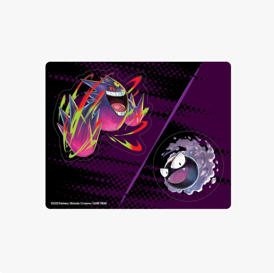 Mega Evolution: Ascended Heroes Tech Sticker Collection - Gastly